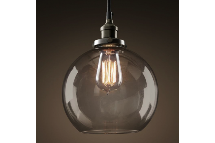 Подвесной светильник ImperiumLoft Loft Clear Glass Sphere Cloche 73694-22