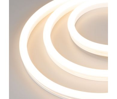 Светодиодная герметичная лента Arlight WAVE-SIDE-A120-12x25mm 230V Warm3000 (12 W/m, IP67, 50m, wire x2) 051933