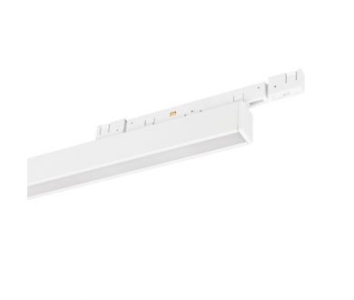 Трековый магнитный светильник Arlight MAG-MICROCOSM-FLAT-L300-10W Warm3000 (WH, 100 deg, 24V) (IP20 Металл) 051818