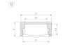 Профиль Arlight LINE-1708-2000 WHITE 044234(1)