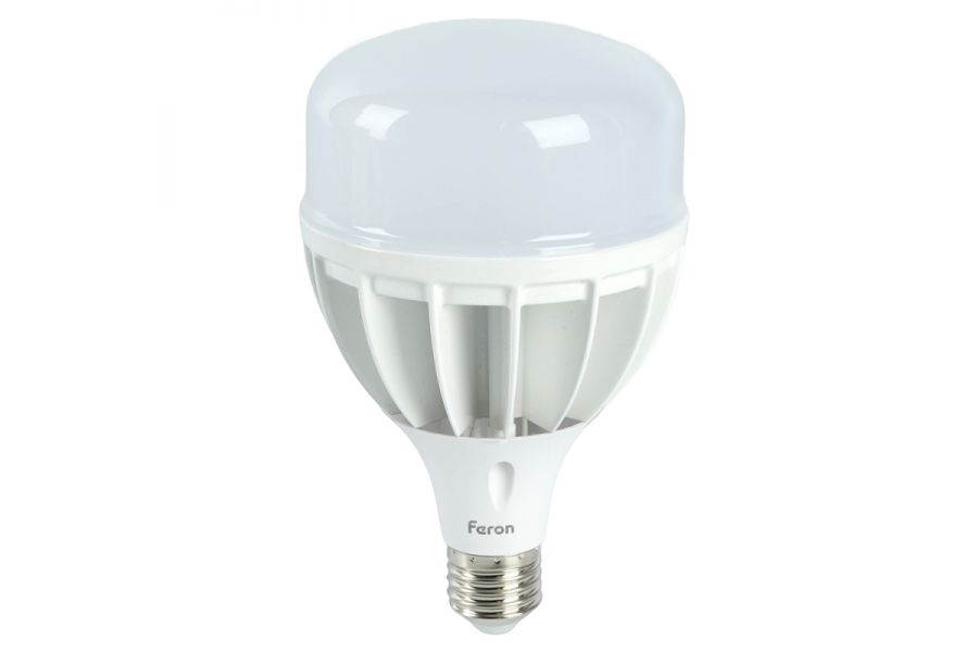 Лампа светодиодная Feron E27-E40 60W 4000K Цилиндр Матовая LB-65 25821