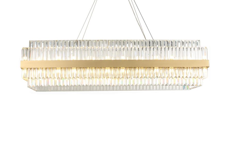 Подвесная люстра Newport Kelly 10242/120 brass М0067325