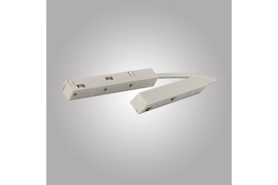 Угловой коннектор питания AM Group MAGNET AM404 LL20 WH