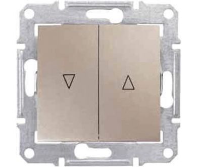 Выключатель для жалюзи механическая блокировка Schneider Electric Sedna SDN1300368
