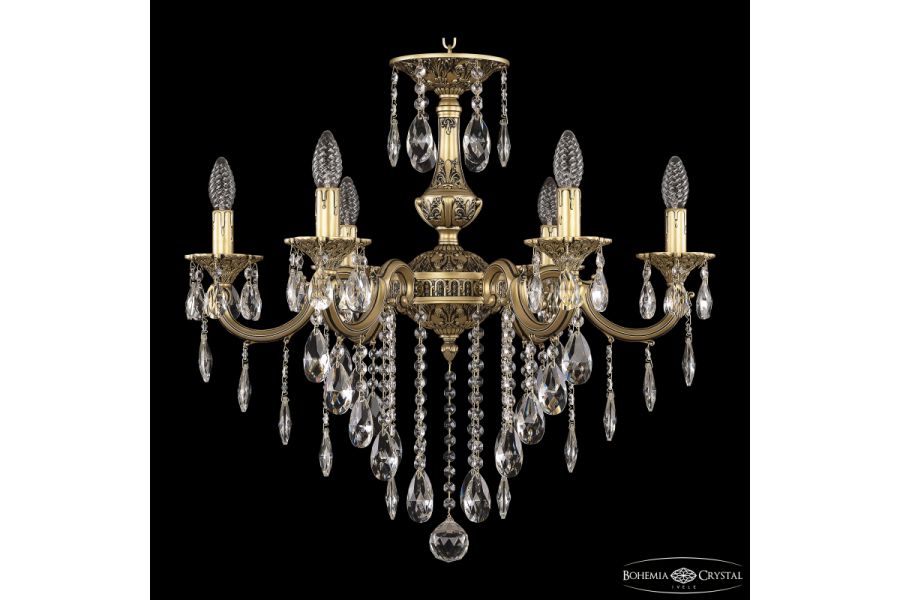 Подвесная люстра Bohemia Ivele Crystal AL78101/6/210 B AGB