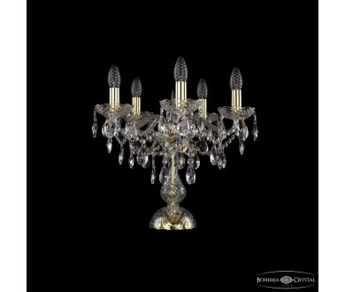 Настольная лампа Bohemia Ivele Crystal 1415L/5/141-39 G
