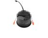 Встраиваемый светильник Iledex Technical Mars DIM 112-12W-D80-3000K-24DG-BK