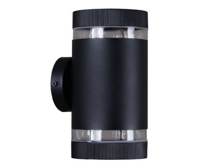 Уличный настенный светильник Reluce 86226-9.2-002CT 2*GX53 BK