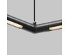 Угловой коннектор 120° с вводом питания Maytoni Shelf CA018LWC-P-B