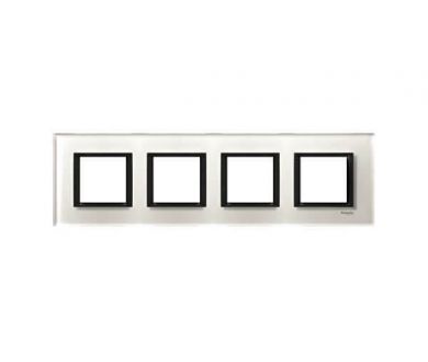 Рамка 4-постовая Schneider Electric Unica Class MGU68.008.7C2