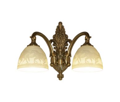 Бра Bohemia Ivele Crystal Verona 7209B14/2/175 FP P1 D Horse