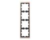 Рамка 4-постовая Schneider Electric Merten D-Life MTN4040-6551