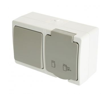 Купить Блок розетки и выключателя Stekker PST16-21-54/10-211-54 Велена 49728 Блок розетки и выключателя Stekker PST16-21-54/10-211-54 Велена 49728