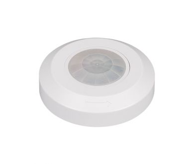 Датчик движения Arlight PRIME-PIR-SURFACE-R76-200W-WH (230V, 0.87A, SLIM) 031845(1)