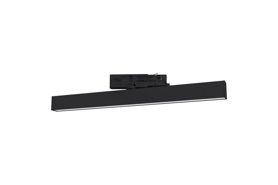 Трековый трехфазный светильник Arlight LGD-FLAT-4TR-S605-25W Day4000 (BK, 100 deg, 230V, DALI) (IP20 Металл) 058655