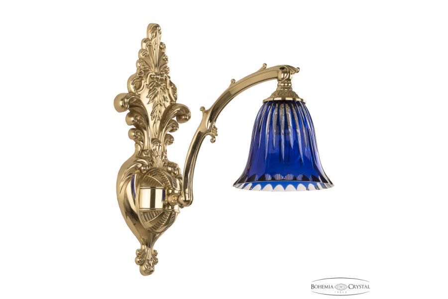 Бра Bohemia Ivele Crystal Verona 7211B15/1/210 G P2 D Clear-Blue/H-1K