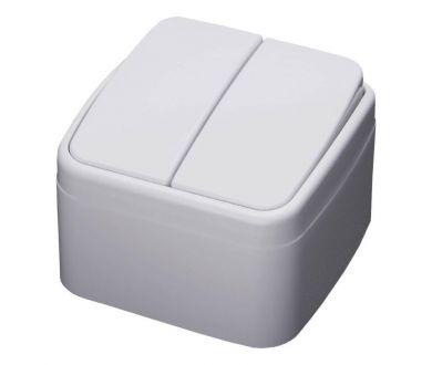 Купить Выключатель двухклавишный Feron Stekker Basic PSW104220 39032 Выключатель двухклавишный Feron Stekker Basic PSW104220 39032