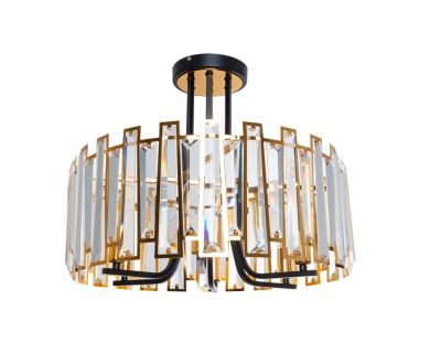 Купить Потолочная люстра Arte Lamp Amber A1028PL-6BK Потолочная люстра Arte Lamp Amber A1028PL-6BK