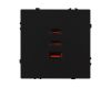 Механизм розетки с быстрой USB зарядкой Arlight SCT-NOBE-MUACC-SFPL-FC-BK (65W, QC3) 061834