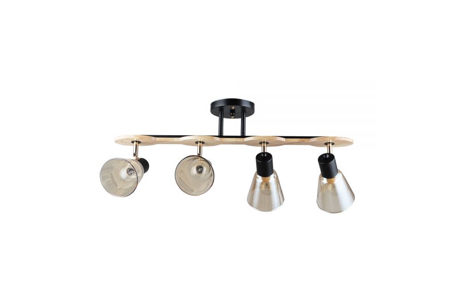 Спот Arte Lamp Harmony A5112PL-4BK