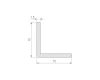 Уголок Arlight ARH-W15x15x1,5-3000 WHITE (Алюминий) 063522