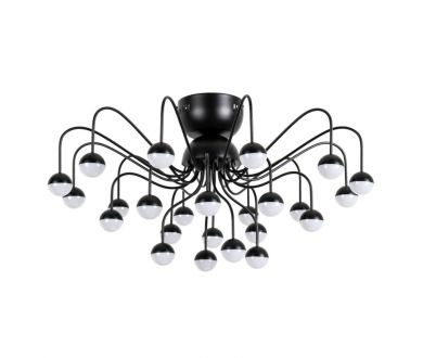 Купить Накладная люстра ARTE Lamp A3619PL-24BK Накладная люстра ARTE Lamp A3619PL-24BK