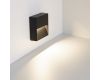 Cветильник для ступеней Arlight LGD-RIBONIK-S114x114-5W Day4000 (Черный, 50 deg, 230V) (IP65 Металл) 062919