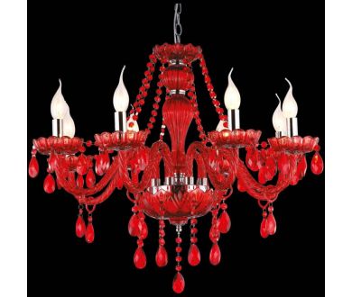 Купить Подвесная люстра Arte Lamp Teatro A3964LM-8RD Подвесная люстра Arte Lamp Teatro A3964LM-8RD