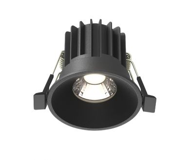 Купить Встраиваемый светильник Maytoni Round DL058-7W4K-B Встраиваемый светильник Maytoni Round DL058-7W4K-B