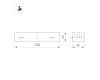 Трековый трехфазный светильник Arlight LGD-LUNGO-4TR-L1200-39W-60W Warm3000 (Черный, двойной асимметричный 2х20 deg, 230V) (IP20 Металл) 064266