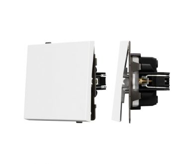 Купить Механизм выключателя одноклавишный проходной Arlight SWT-TENDO-MKP1-PL-WH (230V, 10A) 054148 Механизм выключателя одноклавишный проходной Arlight SWT-TENDO-MKP1-PL-WH (230V, 10A) 054148