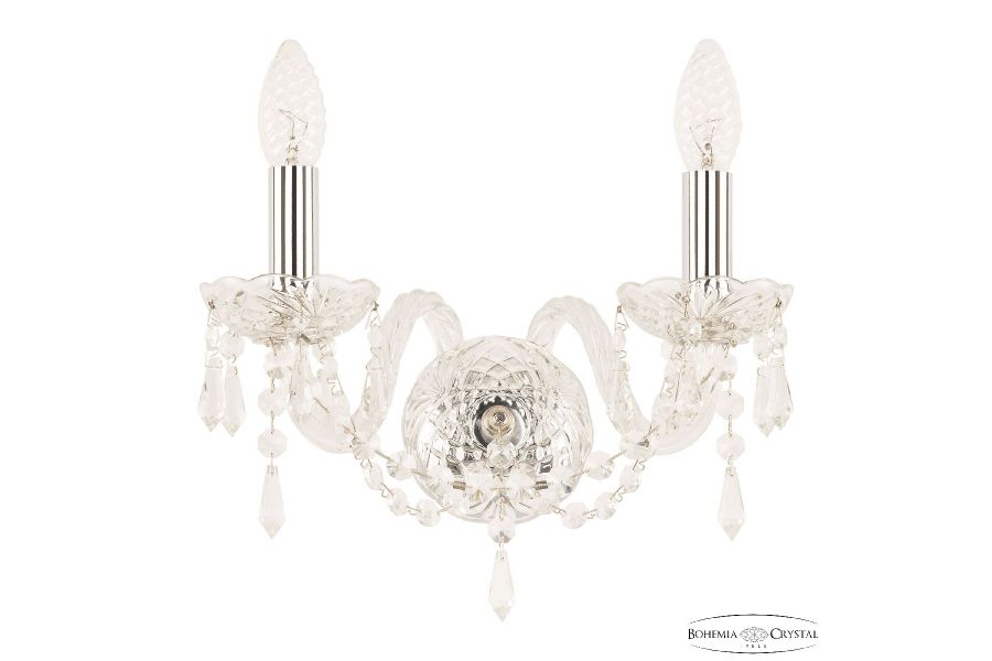 Бра Bohemia Ivele Crystal 104B/2/141 Ni