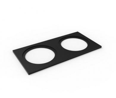 Купить Рамка двойная SWG PRO MINI-COMBO-S2-BL 010300 Рамка двойная SWG PRO MINI-COMBO-S2-BL 010300