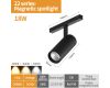 Трековый магнитный светильник iLedex Vision 4822-006-D55-18W-38DG-3000K-BK