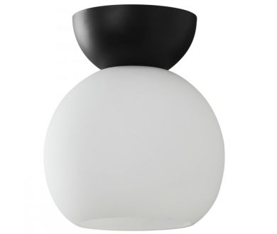 Купить Потолочный светильник iLamp Mono C6079-1 BK+WH Потолочный светильник iLamp Mono C6079-1 BK+WH