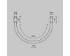 Трековый магнитный светильник Maytoni Technical Tau Flarity TR154-1-27W3K-B