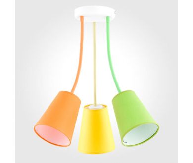 Купить Подвесная люстра TK Lighting 2106 Wire Colour Подвесная люстра TK Lighting 2106 Wire Colour