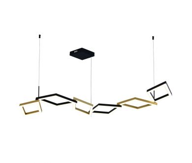 Купить Подвесной светильник Indigo Anello 14034/B/6P Black V000214L Подвесной светильник Indigo Anello 14034/B/6P Black V000214L