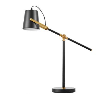 Купить Настольная лампа Lumina Deco LDT 7733-1 BK+MD Настольная лампа Lumina Deco LDT 7733-1 BK+MD