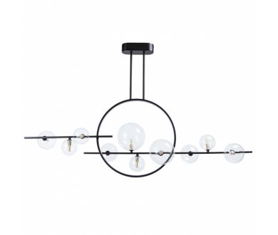 Купить Потолочная люстра Arte Lamp Saturn A7790SP-75BK Потолочная люстра Arte Lamp Saturn A7790SP-75BK
