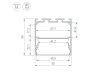 Профиль Arlight LINE-M-5050-2000 WHITE (Алюминий) 062210