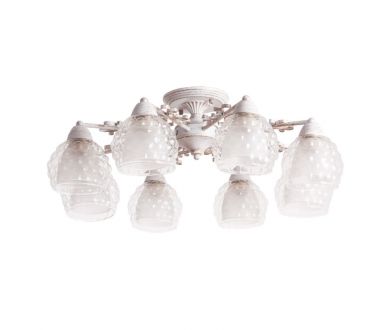 Купить Потолочная люстра Arte Lamp Malina A7695PL-8WG Потолочная люстра Arte Lamp Malina A7695PL-8WG