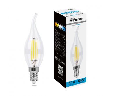 Купить Лампа светодиодная Feron LB-74 Свеча на ветру E14 9W 6400K 38235 Лампа светодиодная Feron LB-74 Свеча на ветру E14 9W 6400K 38235