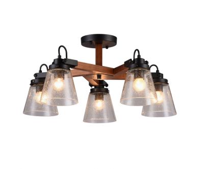 Купить Потолочная люстра Omnilux Borgo OML-51007-05 Потолочная люстра Omnilux Borgo OML-51007-05
