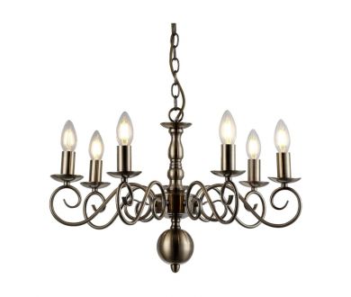 Купить Подвесная люстра Arte Lamp A1129LM-7AB Подвесная люстра Arte Lamp A1129LM-7AB