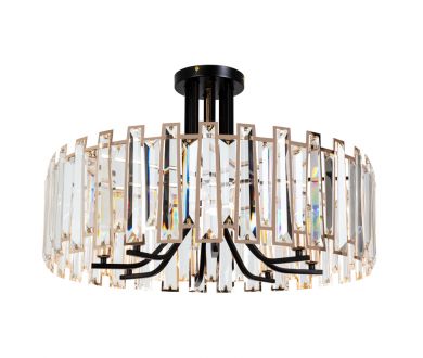 Купить Потолочная люстра Arte Lamp Amber A1028PL-8BK Потолочная люстра Arte Lamp Amber A1028PL-8BK