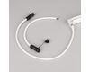 Светодиодная лента герметичная Arlight MOONLIGHT-PRO-TOP-X336-20x20mm 24V RGBW-Warm (12 W/m, IP67, 10m, wire x2) (Вывод боковой) 054988