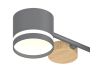 Люстра на штанге Reluce 68730-0.3-06 GX53 GREY+WOOD