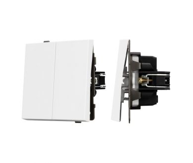 Купить Механизм выключателя управления шторами Arlight SWT-TENDO-MKR2-PL-WH (230V, 10A) 054138 Механизм выключателя управления шторами Arlight SWT-TENDO-MKR2-PL-WH (230V, 10A) 054138