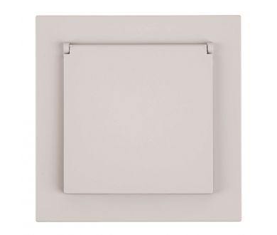 Купить Розетка 1-местная Stekker 250В 16А Мия RST16-3112-08 50485 Розетка 1-местная Stekker 250В 16А Мия RST16-3112-08 50485